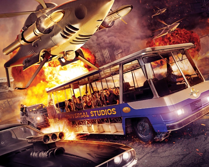 Universal Studios Hollywood Fast and Furious Supercharged